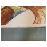 Framed Vintage Art Print Sommer Mittag by Kearo Scleoller 1996