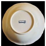 Vintage Blue Danube Japan Bowl and 4 Willow Pattern Mugs Set