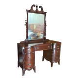 Vintage Vanity with Mirror