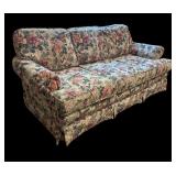 Vintage Floral Sofa by Country Classic Custom Furniture