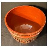 Burmese Lacquerware Yun Bowl with Animal Motif