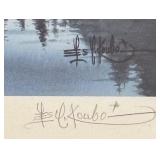 Les C. Kouba Limited Edition Print "Great Blue Heron Hangout"
