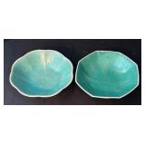 Pair of Vintage Asian Style Decorative Bowls