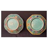 Pair of Vintage Asian Style Decorative Bowls