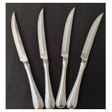 Set of 4 Towle Stainless Steel Knives