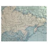 Vintage Rand McNally Cosmopolitan World Map