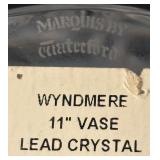 Marquis by Waterford Wyndmere Lead Crystal Vase