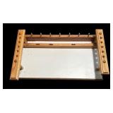 Pair of Wooden Fly Tying Benches