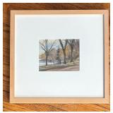 "Lake Calhoun: March" Original Artwork by Carl Oltvedt
