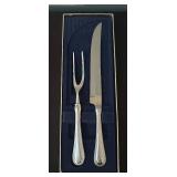 2-Piece Stainless Steel Carving Set with Knife and Fork