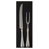 2-Piece Stainless Steel Carving Set with Knife and Fork