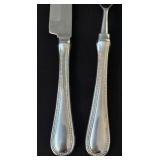 2-Piece Stainless Steel Carving Set with Knife and Fork