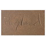 Set of 3 Signed Handmade Pottery Bowls