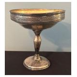 Vintage Sterling Silver Weighted Compote Dish