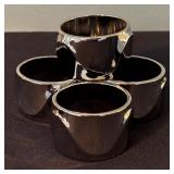 Dansk Origami Napkin Rings Set of 4 in Box