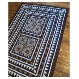 Handmade Geometric Patchwork Quilt