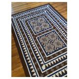 Handmade Geometric Patchwork Quilt