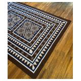 Handmade Geometric Patchwork Quilt