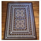 Handmade Geometric Patchwork Quilt