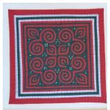 Framed Inch Geometric Tapestry Wall Art