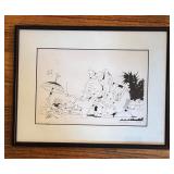 Original Ink Drawing by Abbie Anderson