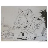 Original Ink Drawing by Abbie Anderson