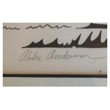 Original Ink Drawing by Abbie Anderson