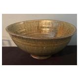 Set of 5 Handmade Glazed Pottery Bowls