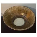 Set of 5 Handmade Glazed Pottery Bowls