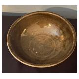 Set of 5 Handmade Glazed Pottery Bowls