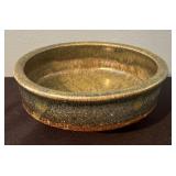 Set of 5 Handmade Glazed Pottery Bowls