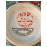 Set of 2 Vintage Porcelain Bowls including Chinese Famille Rose Bowl
