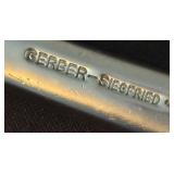 Gerber Siegfried Stainless Steel Carving Knife and Fork Set