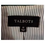Talbots Green Blazer Jacket Size 10