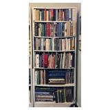 Bookshelf with Assorted Book Collection