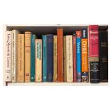 Bookshelf with Assorted Book Collection