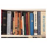 Bookshelf with Assorted Book Collection