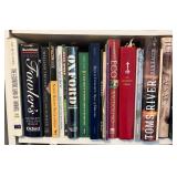 Bookshelf with Assorted Book Collection