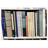 Bookshelf with Assorted Book Collection