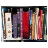 Bookshelf with Assorted Book Collection