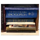 Bookshelf with Assorted Book Collection