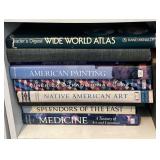 Bookshelf with Assorted Book Collection