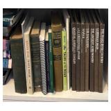 Bookshelf with Assorted Book Collection