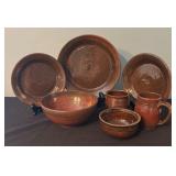 Handcrafted Pottery Plates, Bowls, and Mugs