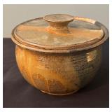Mary Anderson Studio Pottery Lidded Bowl