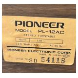 Vintage Pioneer PL-12AC Belt Drive Stereo Turntable