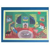 Framed Goodnight Moon Print by Clement Hurd