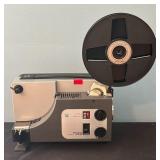 Sankyo Dualux 1000 Motion Picture Projector with Reel and Original Box