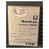 Sankyo Dualux 1000 Motion Picture Projector with Reel and Original Box