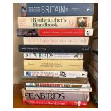 Large Assorted Book Collection including Bird Guides, Nature, History, and Novels